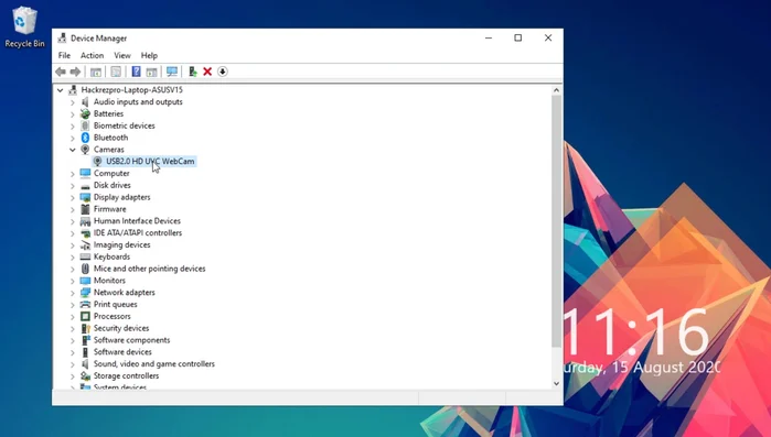 Aggiorna i driver della webcam.