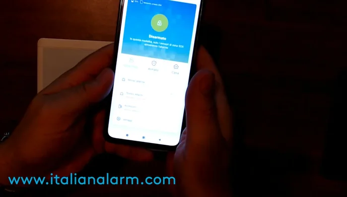 Selezionare la casa a cui aggiungere l'account (o crearne una nuova).