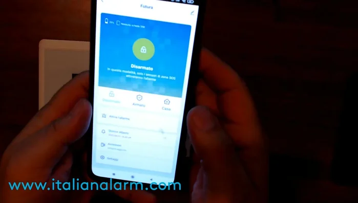 Selezionare la casa a cui aggiungere l'account (o crearne una nuova).