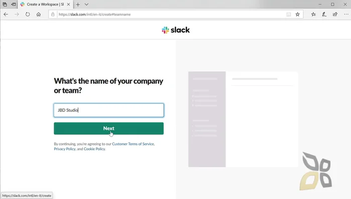 Aggiungi i membri del tuo team inserendo le loro email.