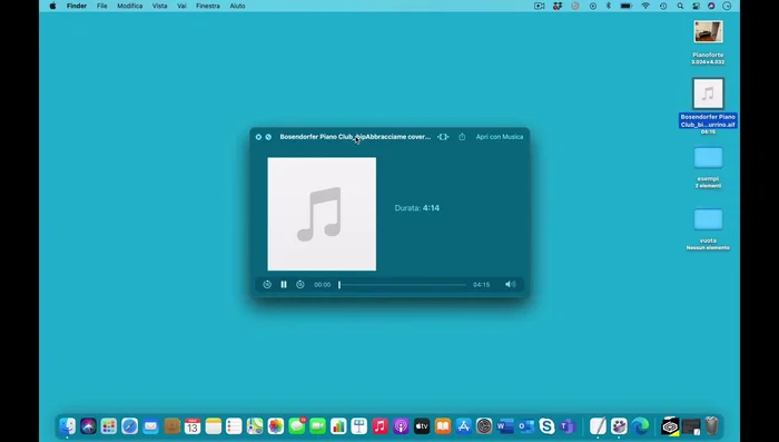Riprodurre tutti i file audio/video in una cartella
