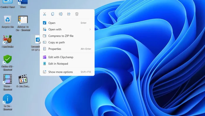 Scegli VLC media player.