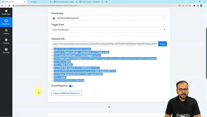 Test dell'automazione: Risolvere manualmente un problema in Jira per verificare che i dati vengano correttamente acquisiti da Parallel Connect.