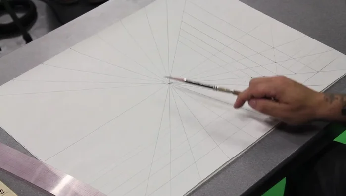 Usare la tecnica di doppia inquadratura sulla parete laterale per creare più linee orizzontali.
