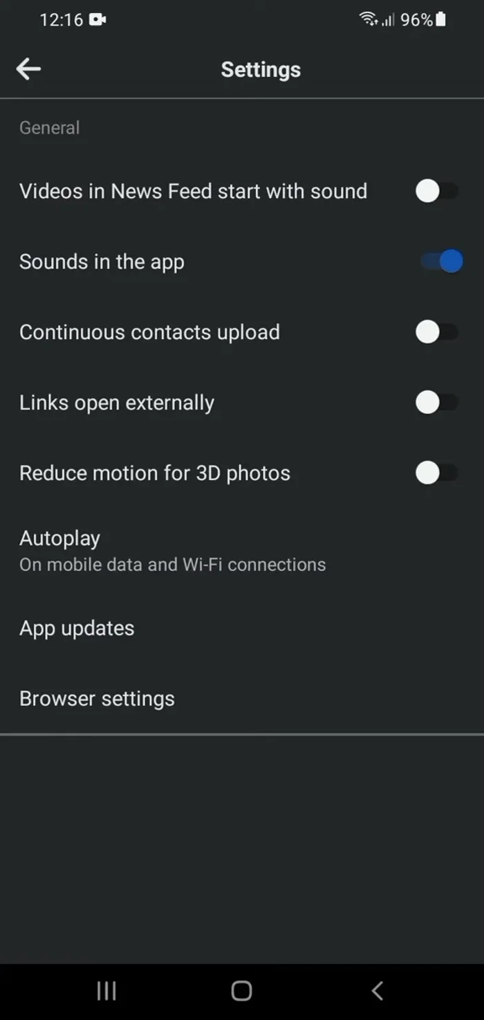 Clicca su "Impostazioni browser".