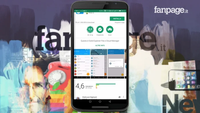 Scarica e installa l'app gratuita Solid Explorer File Manager dal Play Store.