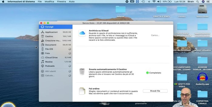 Cliccare su 'Gestisci'.