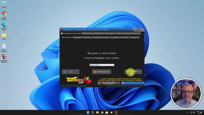 Riavviare il computer.