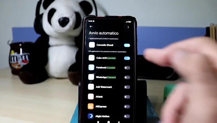 Disabilita l'ottimizzazione della batteria per Cube ACR nelle impostazioni del tuo smartphone.