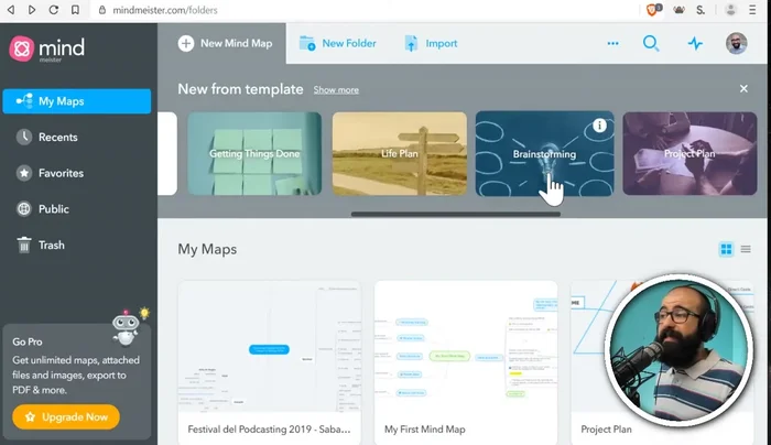 Condividere la mappa mentale con altri membri del team (se necessario).