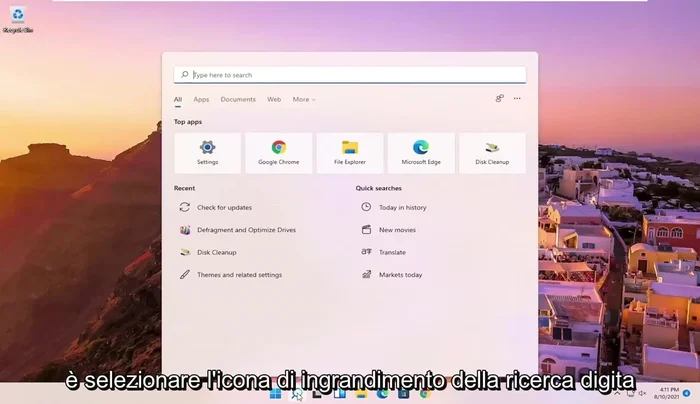 Autorizzare l'accesso al microfono.
