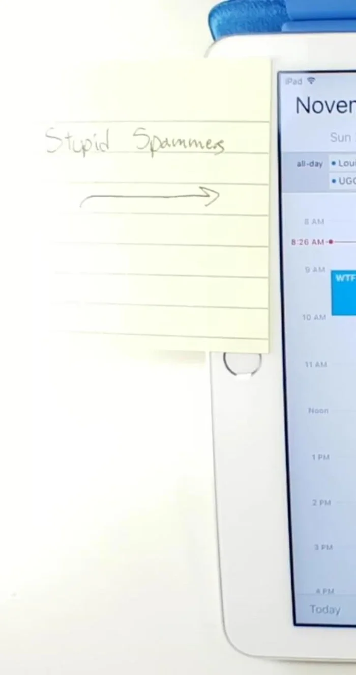 Modifica e aggiungi un nuovo calendario (es. 'Spam').