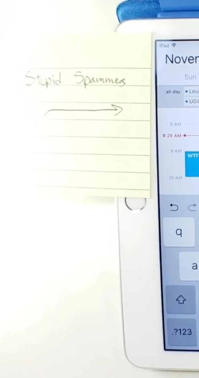 Modifica e aggiungi un nuovo calendario (es. 'Spam').