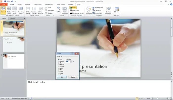 Utilizza lo zoom per ingrandire o ridurre la visualizzazione.