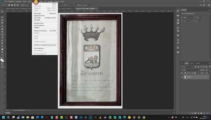 Copiare l'immagine ridimensionata.