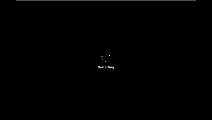 Riavviare il computer per applicare le modifiche