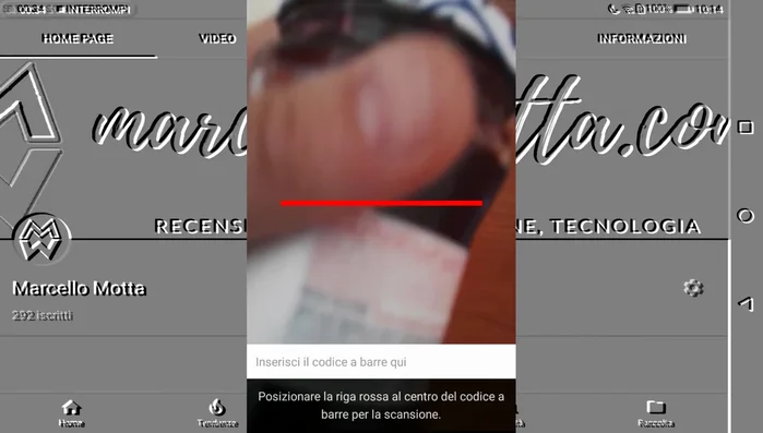 Indicazione delle porzioni e quantità desiderate per ogni alimento.