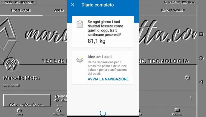 Monitoraggio dei macronutrienti (proteine, carboidrati, grassi) e visualizzazione in percentuali.