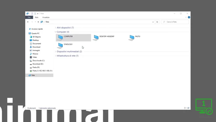 Attendere la connessione.