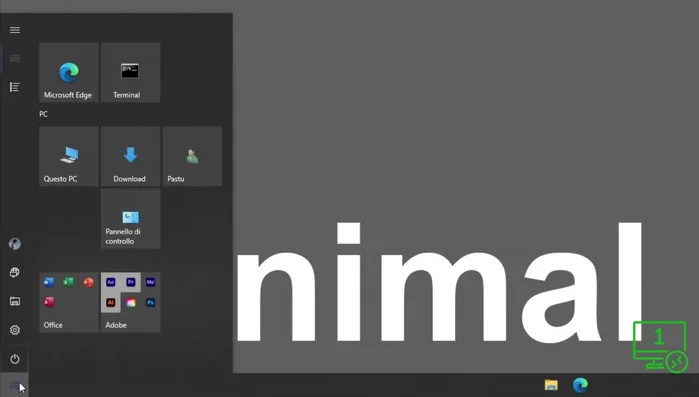 Aprire l'applicazione "Connessione Desktop remoto" (di default su Windows).
