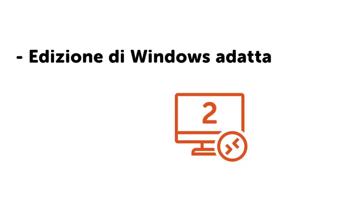 Assicurarsi che il firewall del computer remoto accetti la connessione (di solito è predefinito).