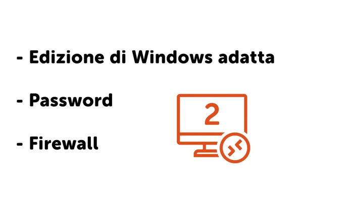 Assicurarsi che il firewall del computer remoto accetti la connessione (di solito è predefinito).