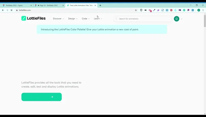 Scarica il file JSON dell'animazione.