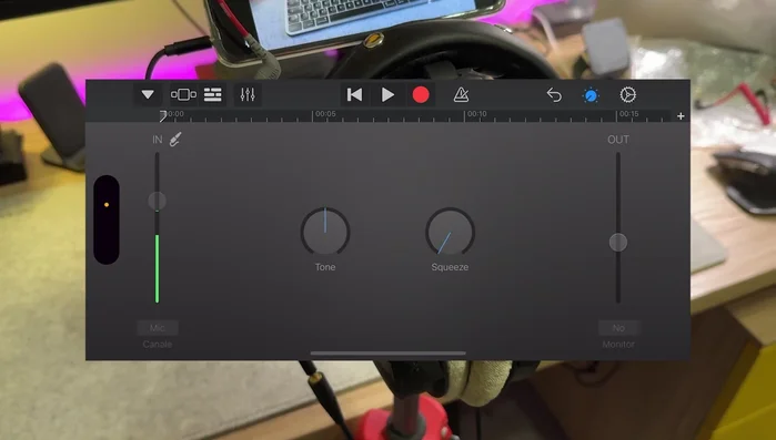 Disattiva le notifiche durante la registrazione.