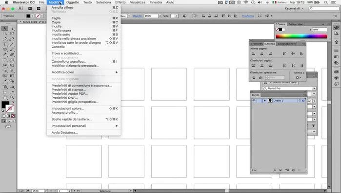 Copia e incolla il marker su tutte le tavole da disegno (Modifica > Copia, Modifica > Incolla su tutte le tavole).