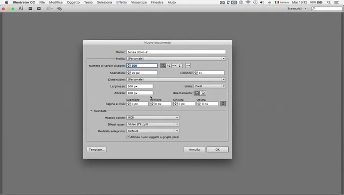 Crea un semplice marker: Disegna un cerchio, riempi di colore, aggiusta dimensioni e forma a tuo piacimento.