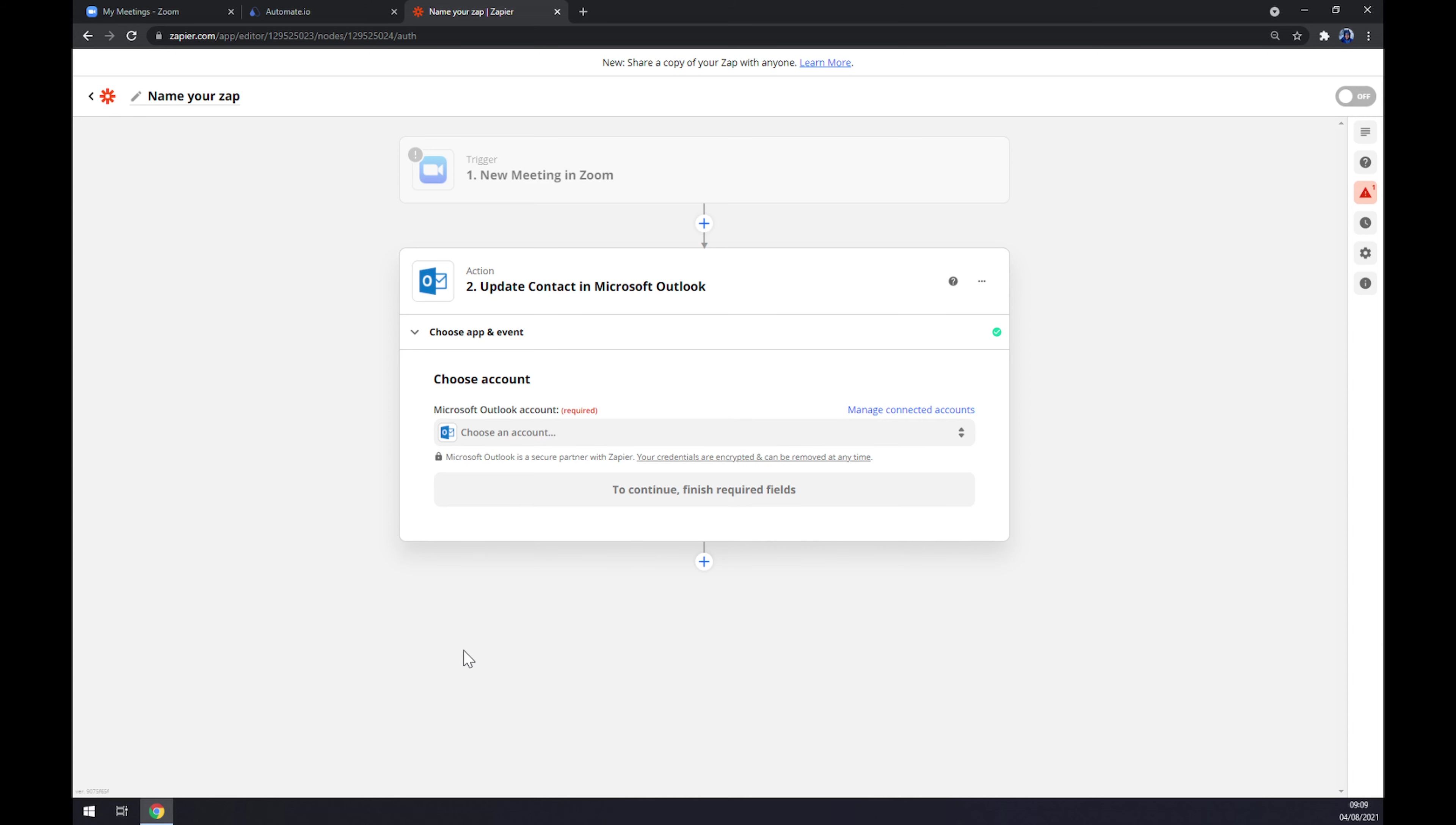 Integra Zoom con Outlook: Guida Completa con Automate.io e Zapier