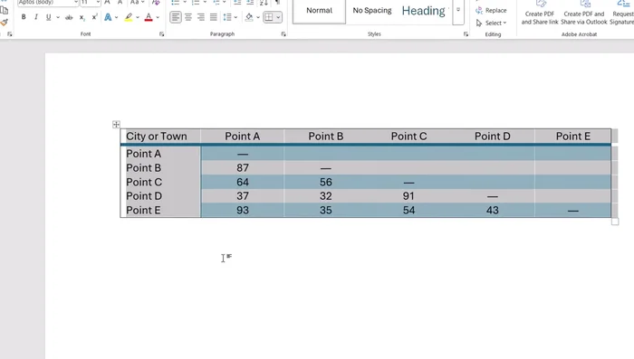 Apri la diapositiva di PowerPoint dove vuoi inserire la tabella.