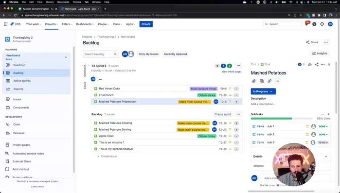 Chiudere la storia originale (parte completata).