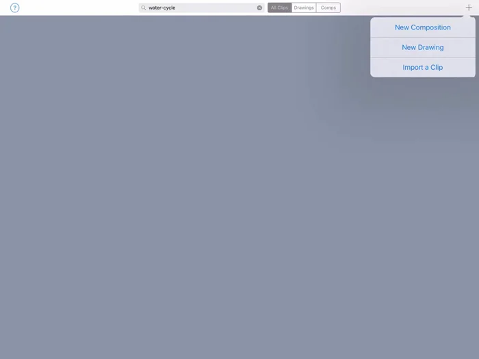 Scegli un colore marrone e usa lo strumento matita per disegnare una montagna, assicurandoti di chiudere la forma.