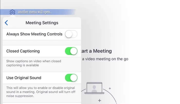 Attiva "Original Sound" se non è già attivato.