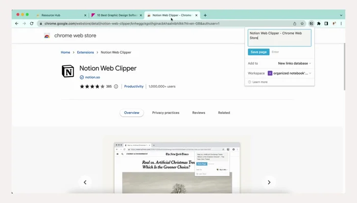 Aggiungere titolo e assicurarsi di essere nell'area di lavoro e nel database corretti (Resource Hub).