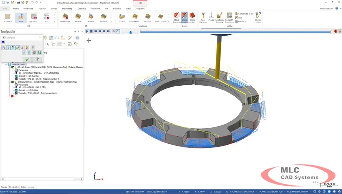 Salvare il progetto.