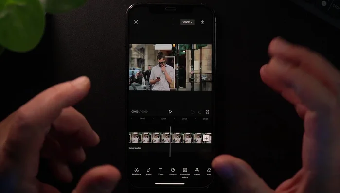 Modificare la sfumatura della maschera utilizzando la freccina dedicata.