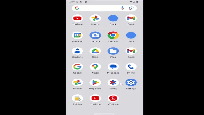 Aprire le Impostazioni del telefono.
