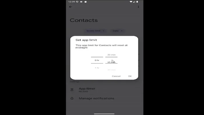 Seleziona "OK" per salvare le modifiche.