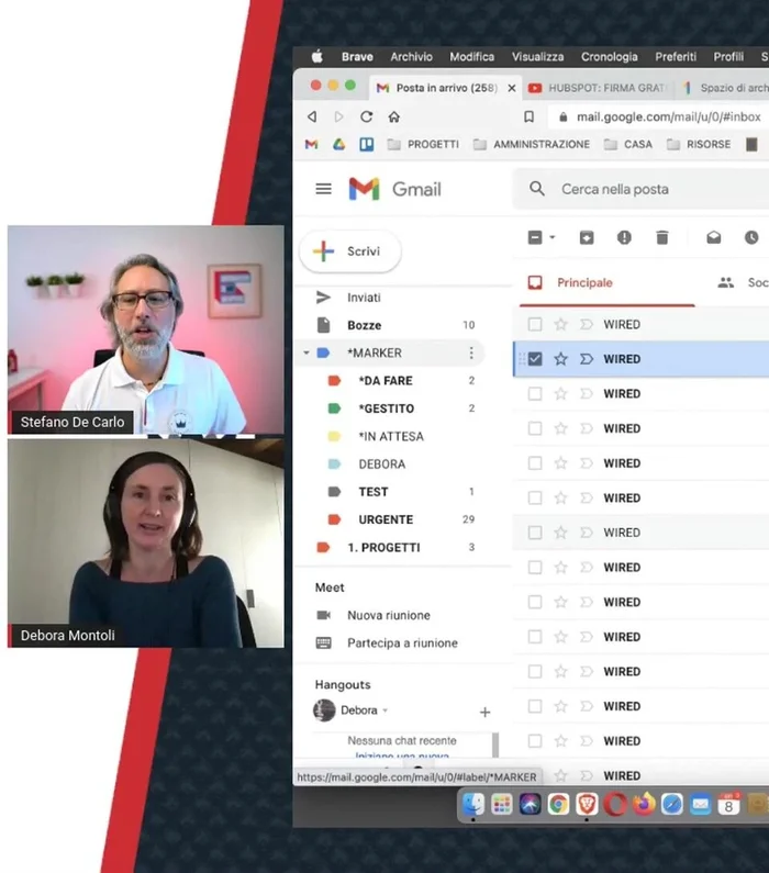 Spostare automaticamente le newsletter in un'etichetta dedicata.