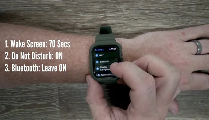 Utilizza gli allarmi vocali e le vibrazioni per essere avvisato in tempo durante la fase.