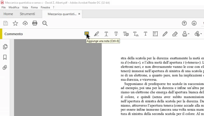 Inserire caselle di testo per aggiungere paragrafi o note aggiuntive.