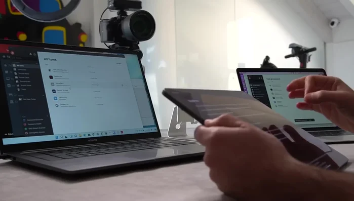 Riconoscimento automatico del dominio durante la creazione di una nuova password.
