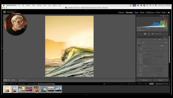 Scegli una cartella di destinazione (es. sul desktop) e salva le impostazioni come preimpostazione utente ('Insta Salva Nuovo').
