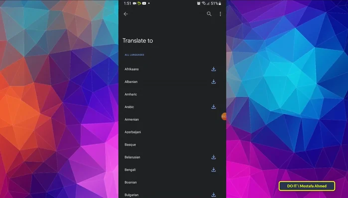 Conferma il download e attendi il completamento. Verifica l'icona di spunta per conferma.