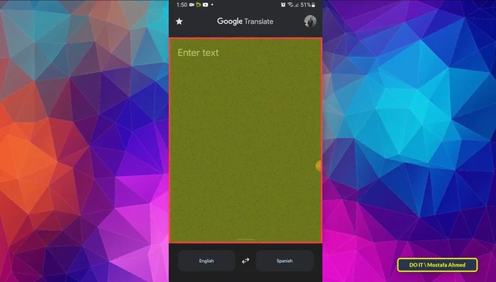 Seleziona la lingua di partenza e quella di arrivo.