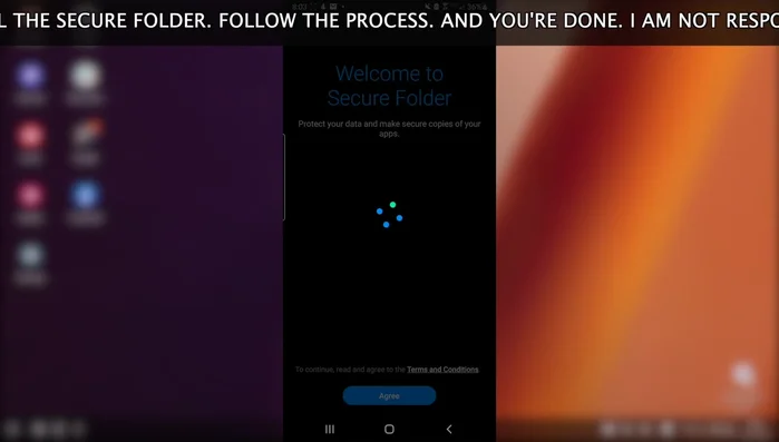 Torna alla cartella SEC e attendi il completamento del processo (potrebbe richiedere del tempo).