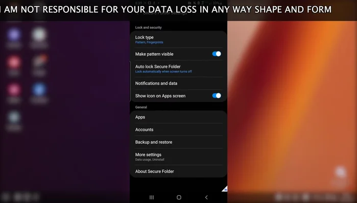 Torna alle impostazioni, vai su "Backup e ripristino" ed esegui il backup dei tuoi dati.