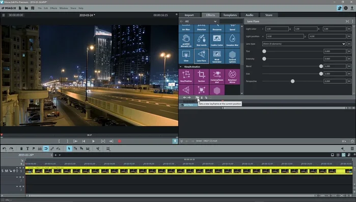 Utilizzare l'opzione 'Interpolazione' per rendere l'animazione più fluida.